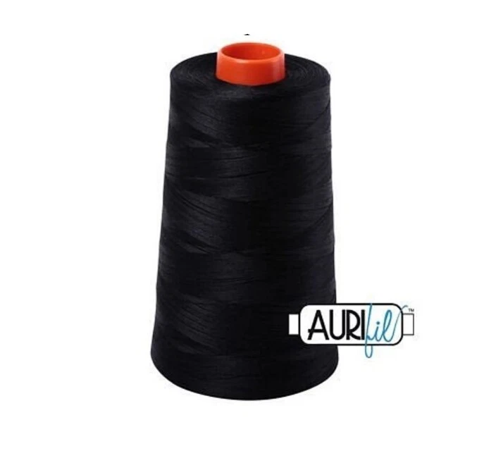Aurifil 50WT Cotton Cone - Black - Image 1 of 1