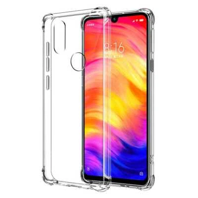 COVER CUSTODIA ANGOLI ANTI-SHOCK BORDI RINFORZATI per Xiaomi Redmi Note 7  - Immagine 1 di 4