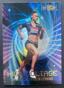2023 Metal Champions High Voltage SYDNEY MCLAUGHLIN-LEVRONE RC #HV-8 Olympics - Picture 1 of 2