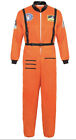 Costume d'astronaute costume spatial pour adultes cosplay uniforme fermeture éclair neuf