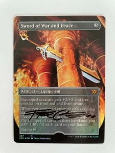 LÁMINA A PRUEBA DE ARTISTA MTG DOBLE MAESTRO ESPADA DE GUERRA Y PAZ SIN FRONTERAS FIRMADA - Imagen 1 de 6