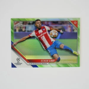 2021-22 Topps Chrome UCL GREEN Refractor /99 Renan Lodi #122 - Picture 1 of 2