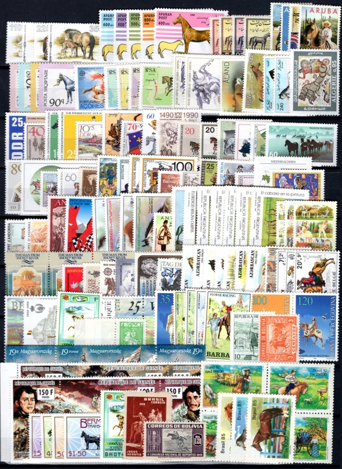 CABALLOS 7 páginas+ colección limpia, todo NH Foto 1 de 4