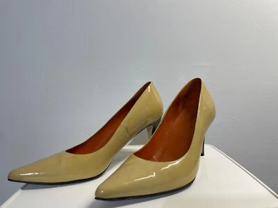 Zapatos de tacón Cole Hahn beige charol - talla 10B Foto 1 de 4
