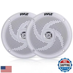 Pyle Marine Speakers - 5.25 Inch 2 Way Waterproof and Weather Resistant Outdo - Picture 1 of 5