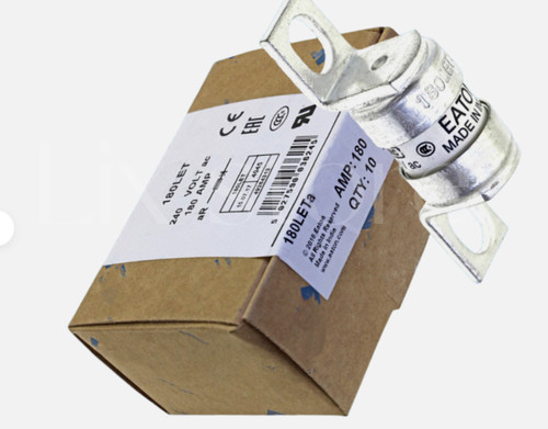 Lot De 10 Fusibles Bussmann Eaton 180LETa 180A 240VAC - Neufs, Livraison Gratuite