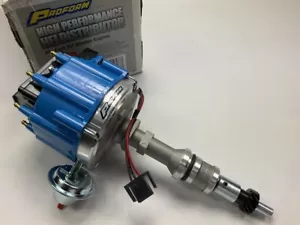 Proform 66983B HEI Blue Cap Ignition Distributor For Ford 351W V8 Engines - Picture 1 of 5