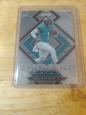 2021 Panini Prizm - Emergent #E-14 Travis Etienne (RC) - Image 1 of 2