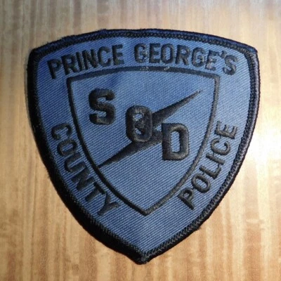 GEMSCO COLLECTIBLE PATCH POLICE - SPECIAL OPS DIVISION PRINCE GEORGE'S COUNTY MD - Image 1 of 4