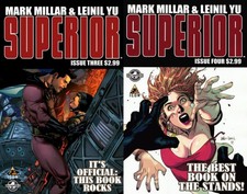 Superior #3-4 (2010-2011) Avatar Press Comics - 2 Comics