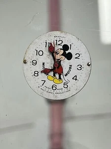 Mickey Mouse Bradley Swiss Made mechanisches Uhrwerk nur mit Zeigern funktioniert nicht - Bild 1 von 5