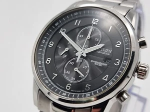 Citizen Eco-Drive Chronograph Watch - Ref. B612-S079799 - Picture 1 of 9