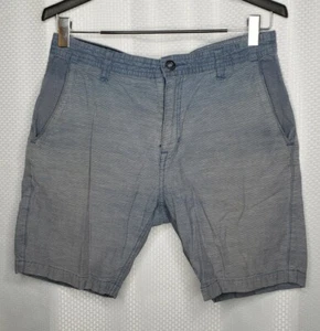 VOLCOM MEN'S WALK SHORTS BLUE STRIPE 32 - Picture 1 of 9