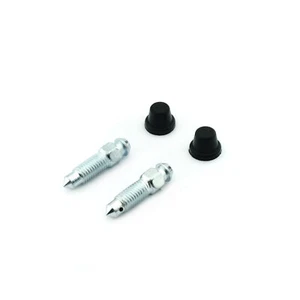 2x Front Brake Caliper Bleed Nipples Screws For Toyota Prius W50 2015-2022 - Picture 1 of 6
