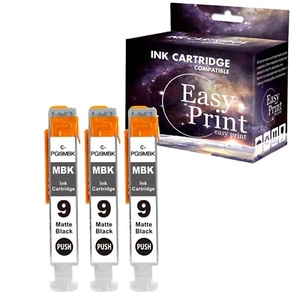 (3PK,Matte Black) PGI-9 PGI9 Ink Cartridge for PIXMA Pro9500, Pro9500 Mark II - Picture 1 of 2