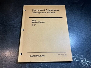 Caterpillar 3208 Marine Diesel Engine Operation Maintenance Manual 75V1 & 1Z1 UP - Picture 1 of 13
