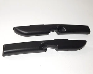 01-05 MITSUBISHI ECLIPSE Convertible Top Header Latch Catch Plate Set Lock Trim - Imagen 1 de 4