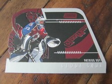 2000 01 Stadium Club Glove Save #GS 3 Patrick Roy Avalanche Die-Cut  ZH3