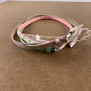 Cat & Jack Girls Size XL Multicolor Skinny Belts 3 Pack NWT - Picture 1 of 5
