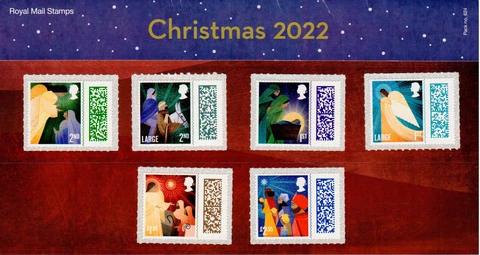 GB Great Britain Christmas 2022 Presentation Pack No. 624 Royal Mail Stamps MNH Cover