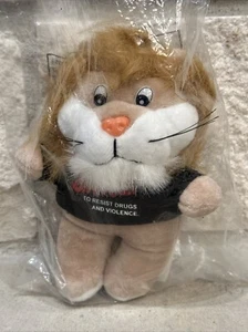 OO) Dare Plush Lion D.A.R.E to Resist Drugs and Violence Vintage - Imagen 1 de 2