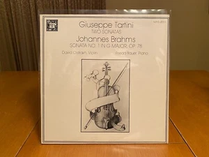 GIUSEPPE TARTINI TWO SONATAS BRAHMS DAVID OISTRAKH FRIEDA BAUER MHS RECORDS NM - Imagen 1 de 9