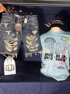 Billionaire Boys Club Denim Shorts Large 34 - Picture 1 of 5