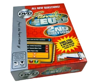 Family Feud 2nd Edition DVD TV Imagination Interactive Board Games Free Ship - Picture 1 of 4