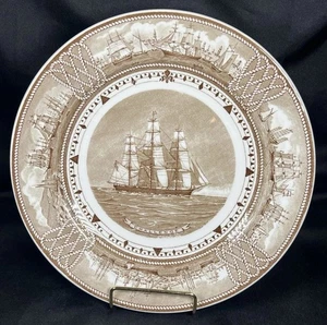 WEDGWOOD AMERICAN CLIPPER SHIP Placa Challenge Colección 9.25” - Imagen 1 de 21