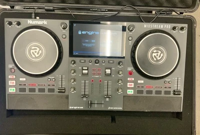 NUMARK MIXSTREAM PRO Double Deck WiFi DJ Controller Built-in Speakers Battery - Image 1 of 4