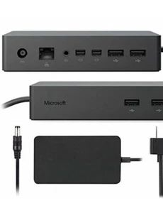Microsoft Surface Dock Docking Station Model 1661 + Adapter - Picture 1 of 2
