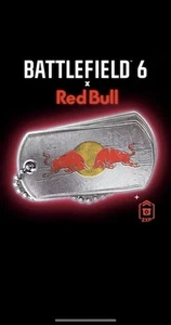 Battlefield 6 - Red Bull Dog Tag - TelePizza - BF6 - PS5/XBOX/PC - CÓDIGO - Imagen 1 de 3