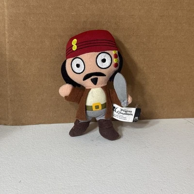 Pirates Of The Caribbean 2006 McDonald's Happy Meal "Jack Sparrow" Plush - Image 1 of 4