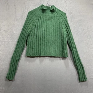 Women’s American Eagle Mint Green Knit Sweater - Size Medium - Picture 1 of 10