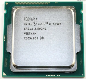 Intel Core i5-4690K 3.5GHz Quad-Core 6M SR21A LGA1150 88W CPU Processor - Picture 1 of 4