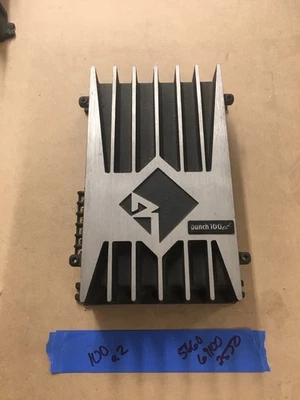 Rockford Fosgate PUNCH 100a2 2 通道汽车音频放大器老式学校 — 第 1/4 张图片