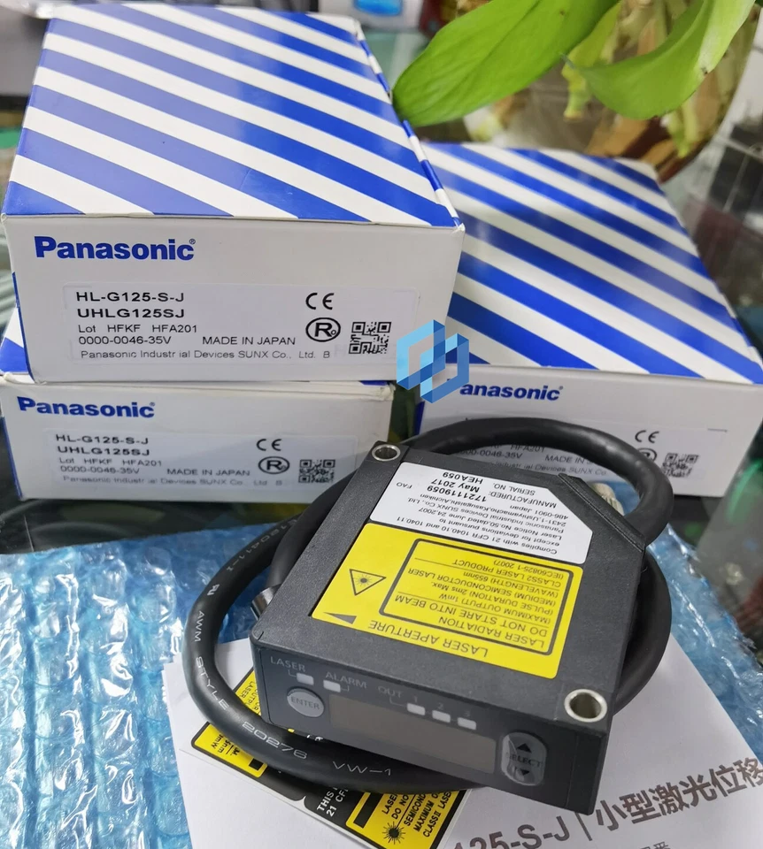 Sensor de desplazamiento láser Panasonic HL-G125-S-J totalmente nuevo Foto 1 de 1