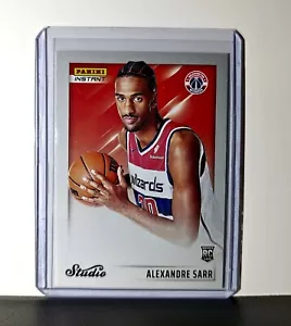 Alexandre Sarr 2024-25 Panini NBA Studio #22 Rookie Card Wizards 1/275 - Foto 1 di 2