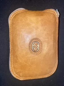 Vintage Gucci 70er Jahre SUPER SELTEN Tasche Geldbörse Leder Pferdegebiss - Bild 1 von 6