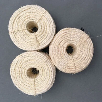 Sisal Rope Cat Tree Climbing Frame Hemp String Scratching Post Toy Binding DIY - Image 1 of 4