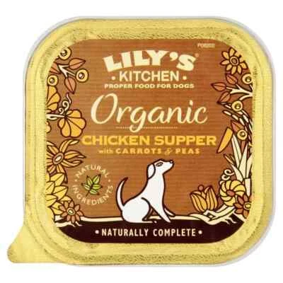 Hund Nassfutter - Bio Hühneressen - Lily’s Kitchen - 11 x 150g - Bild 1 von 4