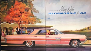 1961 Oldsmobile Ninety-Eight Pink For 62 Long on Looks Vintage Print Ad - Picture 1 of 3