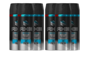 6 Pack Axe Ice Chill for Men Deodorant Body Spray, 150ml (5.07 oz) - Picture 1 of 1