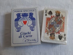CARTE DA GIOCO POKER SPECIALE GIOCHI DI CORTE CAMBISSA  incellophanate - Picture 1 of 2