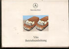 deutsche MERCEDES Benz Vito Handbuch Betriebsanleitung Ausgabe 08/2001