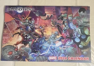 MARVEL 2024 PROMOTIONAL CALENDAR MARVEL COMICS - Picture 1 of 5
