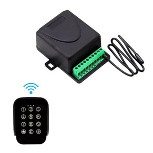 Teclado inalámbrico universal para controlador de abridor de puerta corredera oscilante automático - Imagen 1 de 8