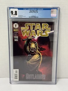 STAR WARS #10 DARK HORSE 1ST APP A'SHARAD HETT DARTH KRAYT CGC 9.8 WHITE PAGES - Picture 1 of 3