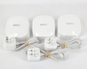 Eero 6 Extender Tri-Band Mesh Wi-Fi System (3-Pack) - Q010001 Excellent  - Picture 1 of 10