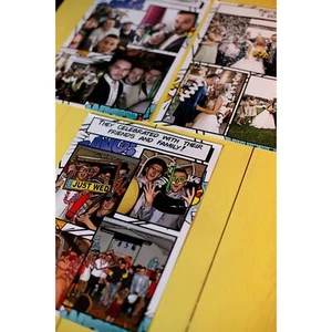 Personalisierter Comic Druck Superheld personalisiert personalisiert! Papier Jubiläen - Bild 1 von 7